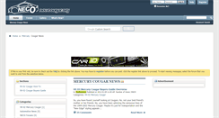 Desktop Screenshot of newcougar.org